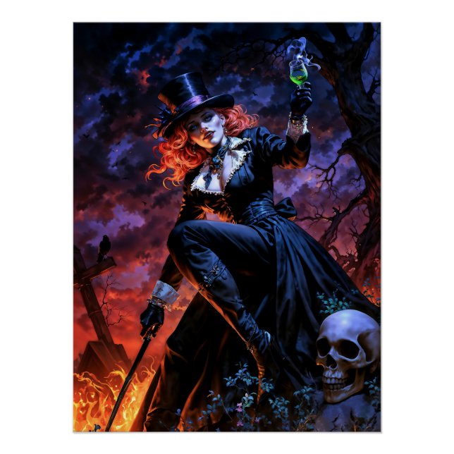 Poster Feu de Maman Brigitte (Devant)