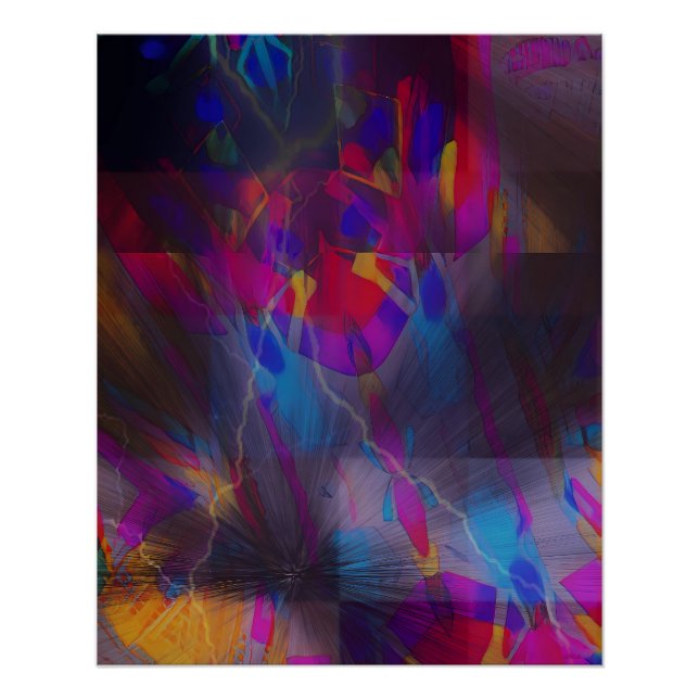 Poster Feu démoniaque (Devant)