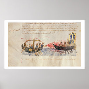 Poster Feu grec (vellum)