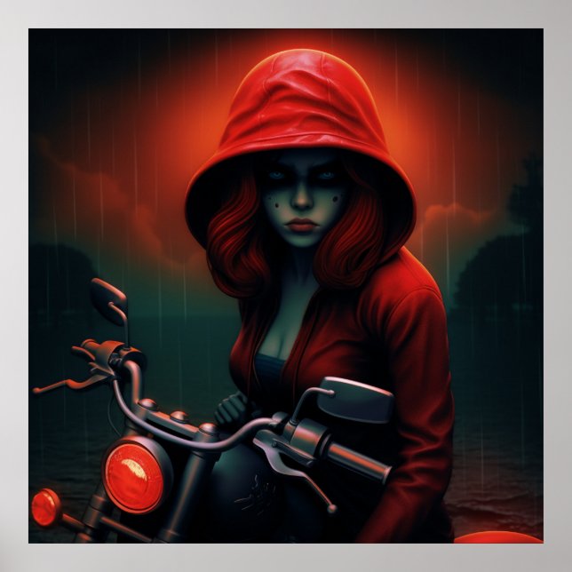 Poster Feu Rouge Rock (Devant)