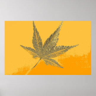 Poster Feuille d'art 23