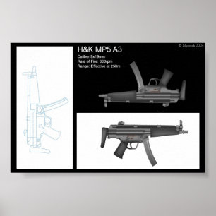 Poster Feuille d'état MP5