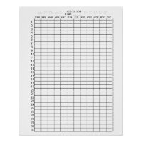 Feuilles de journal des étapes quotidiennes pour l
