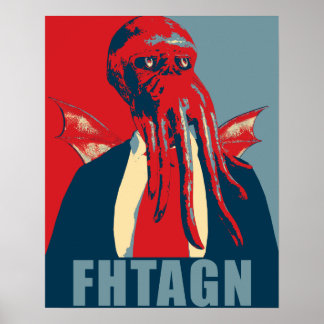 Poster Fhtagn