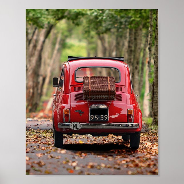 poster fiat 500 (Devant)