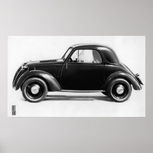 Poster Fiat 500 Topolino