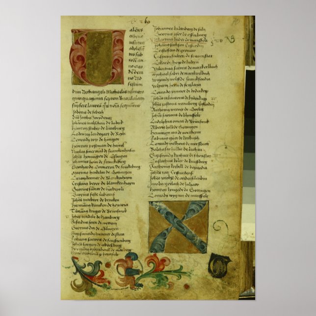 Poster Fiche d'inscription de Martin Luther (Devant)