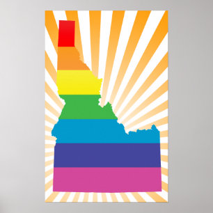 Poster fierté de l'Idaho