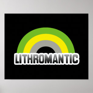 Poster Fierté lithromantique