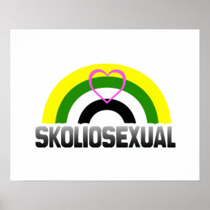 Poster Fierté skoliosexuelle