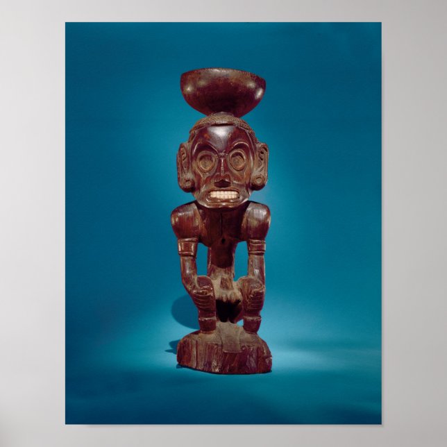 Poster Figure de divinité, République dominicaine (Devant)