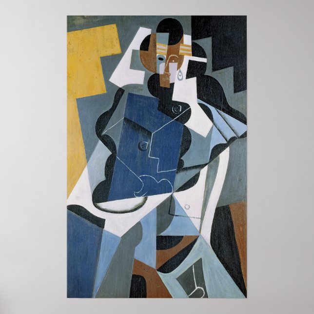 Poster Figure d'une femme, 1917 (Devant)