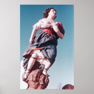 Poster Figurehead du voilier inconnu