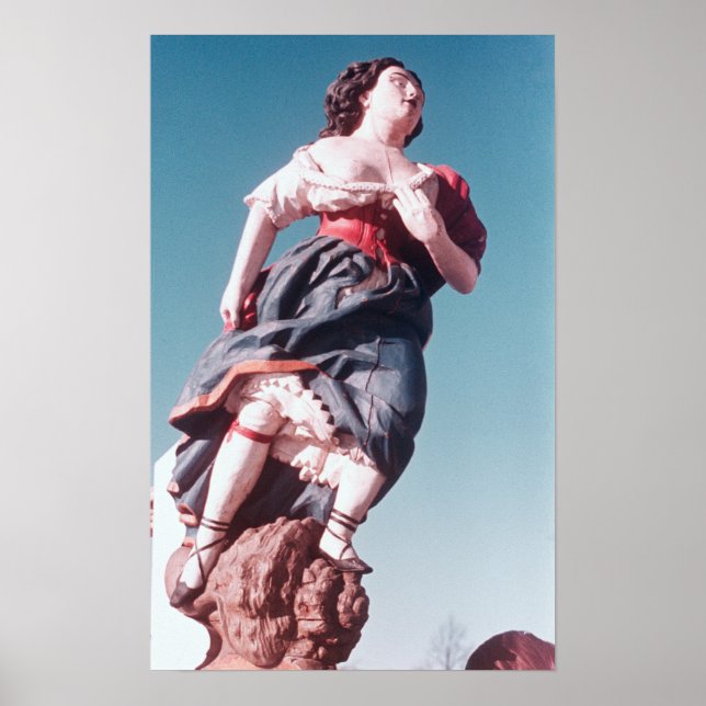 Poster Figurehead du voilier inconnu (Devant)