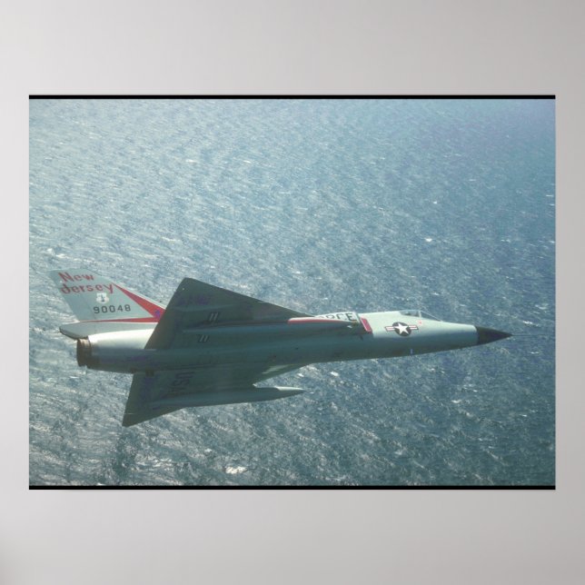 Poster <<Filename>><<Category Name>>Convair F-106A Delta (Devant)