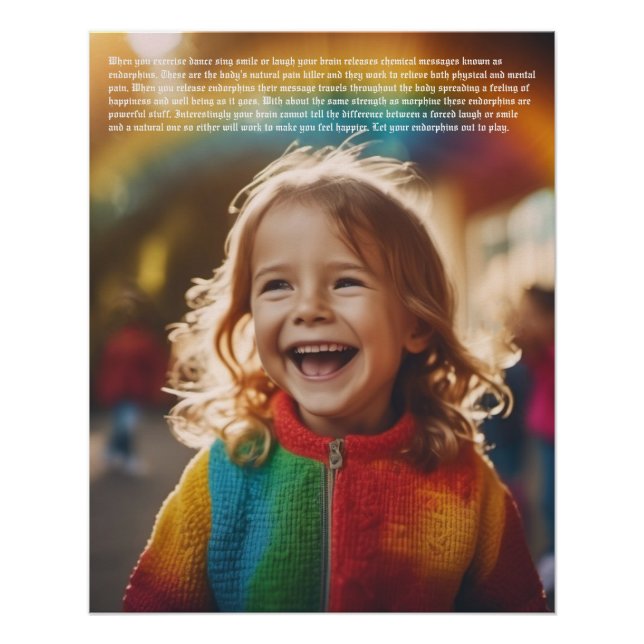 Poster Fille du bonheur (Devant)