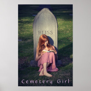 Poster Fille du cimetière