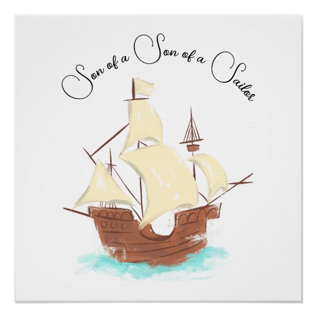 Poster Fils d'un fils de marin pirate (Devant)