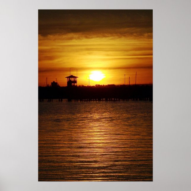 Poster Fin d'une journée (Devant)