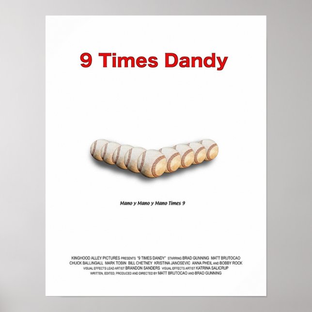 Poster final 9 fois Dandy (Devant)