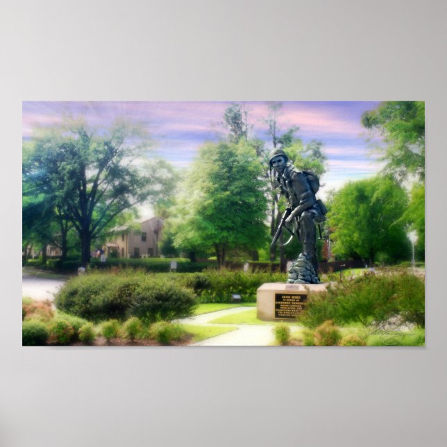 Poster Finale de Mike en fer stylisé sur toile Matte (Devant)