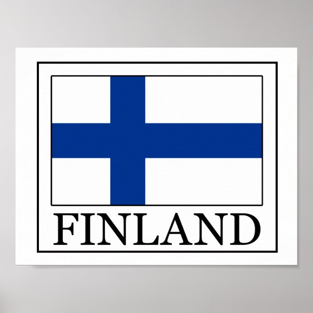 Poster Finlande (Devant)