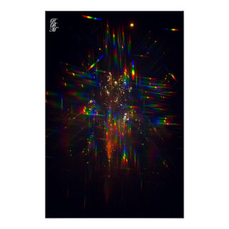 Poster Fireworks through 3D Glasses 2