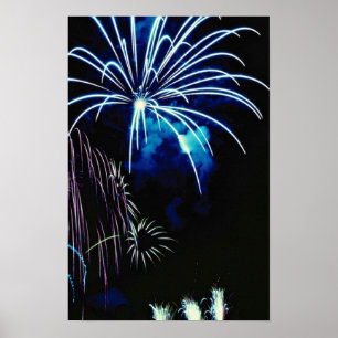 Poster Fireworks, Toronto, Ontario, Canada