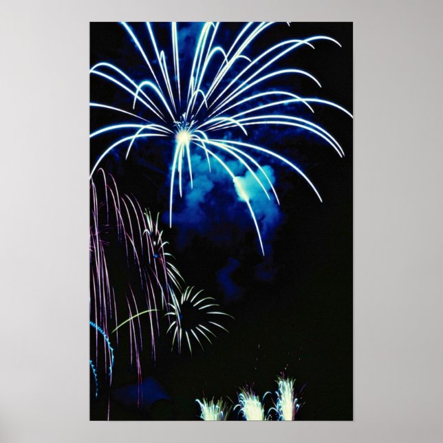 Poster Fireworks, Toronto, Ontario, Canada (Devant)
