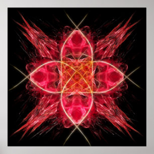 Poster First Chakra - Muladhara - Support Racine