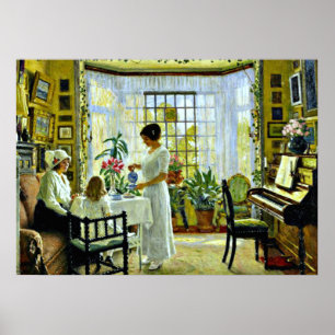 Poster Fischer - Thé après-midi