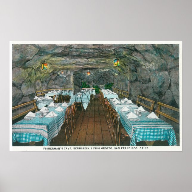 Poster Fisherman's Cave, Brenstein's Grotto (Devant)