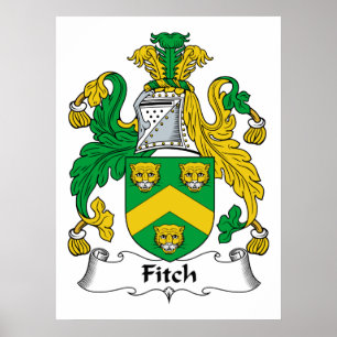 Poster Fitch Family Crest