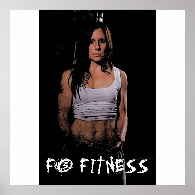 POSTER FITNESS F3 (Devant)
