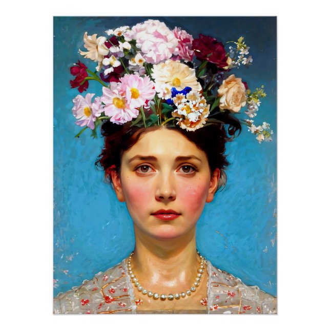 Poster "Flair" Ruth - Art & Floral Society (Devant)