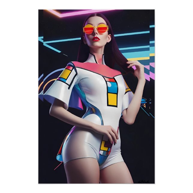 Poster Flair solaire - Ken Gage Art (Devant)