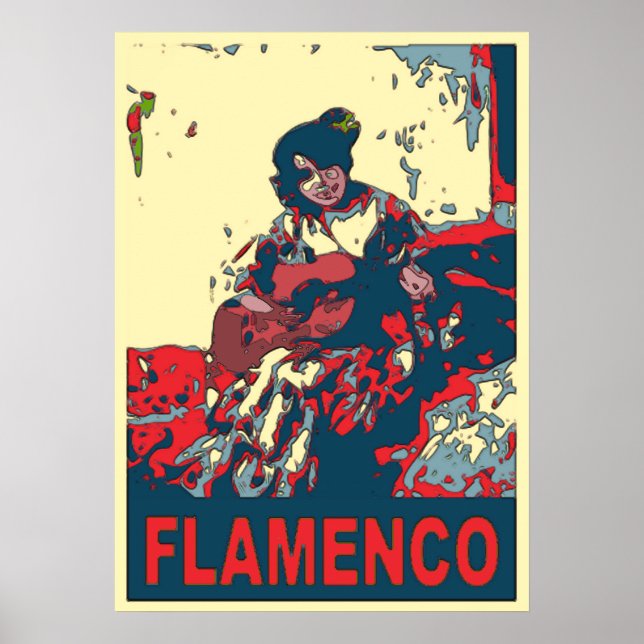 Poster Flamenco (Devant)