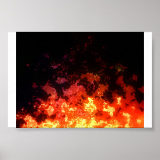 Poster Flamme