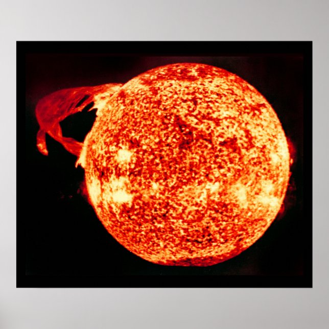 Poster Flare Solaire - Photo De Skylab (Devant)