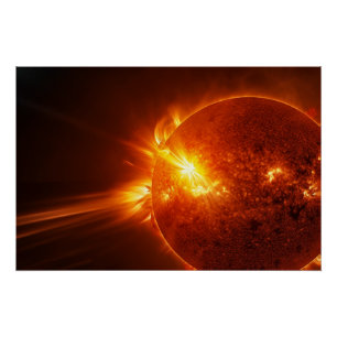 Poster Flares solaires