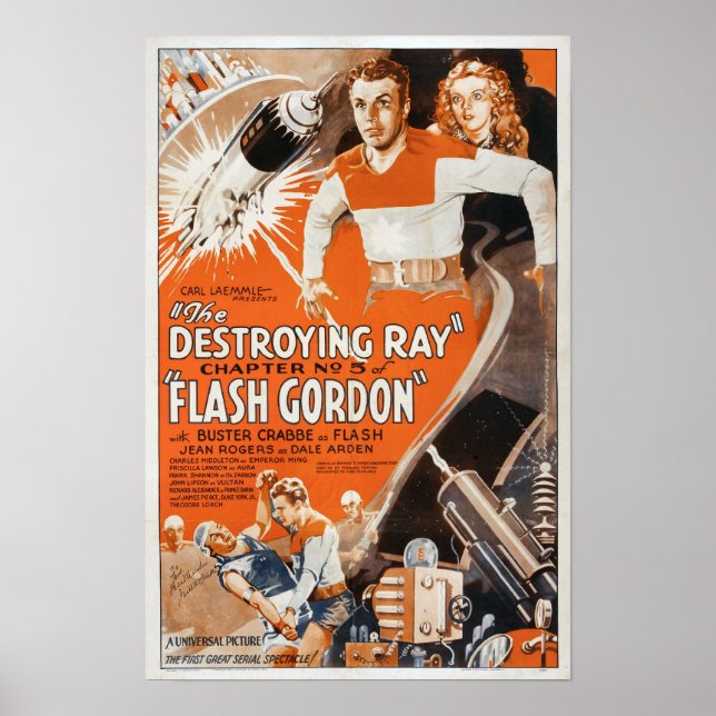 Poster Flash Gordon (Devant)
