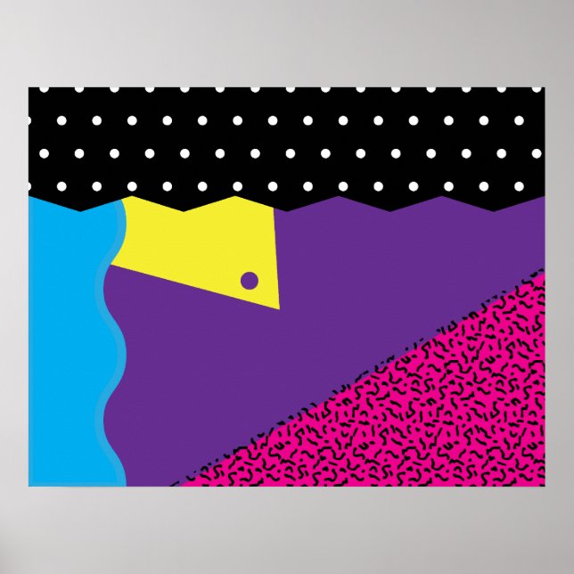 Poster Flashback vers l'affiche des années 80 (Devant)