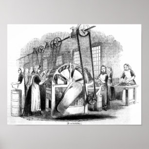 Poster Flax Heckling