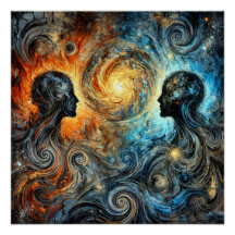 Flèches et silhouettes éthérées