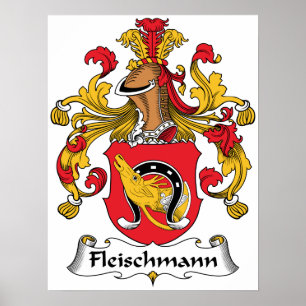 Poster Fleischmann Family Crest