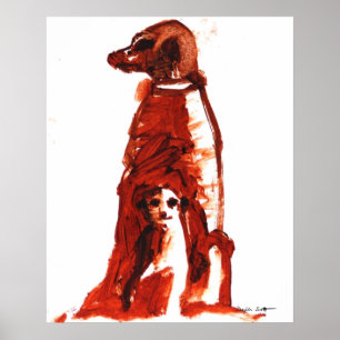 Poster Fleur avec petit - Art Print