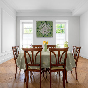 Poster Fleur blanche simple