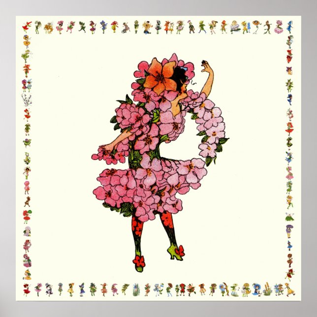 Poster Fleur d'Apple (Devant)