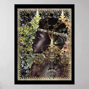 Poster Fleur de la Jungle africaine