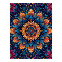 Fleur de mandala Style d'art numérique-23907